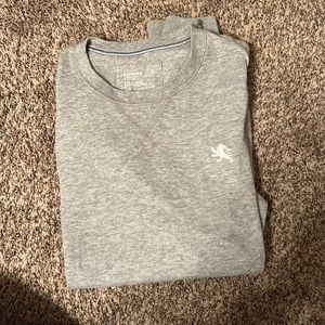 Express light grey waffle long sleeve